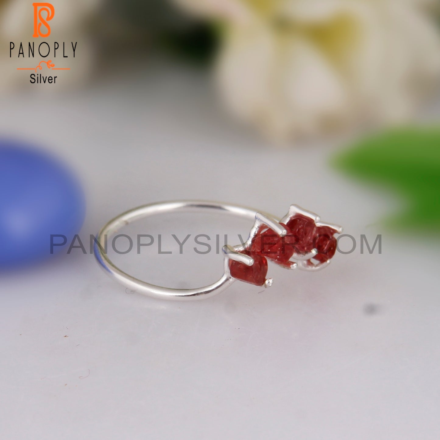 Spinel Ruby 925 Sterling Silver Ring