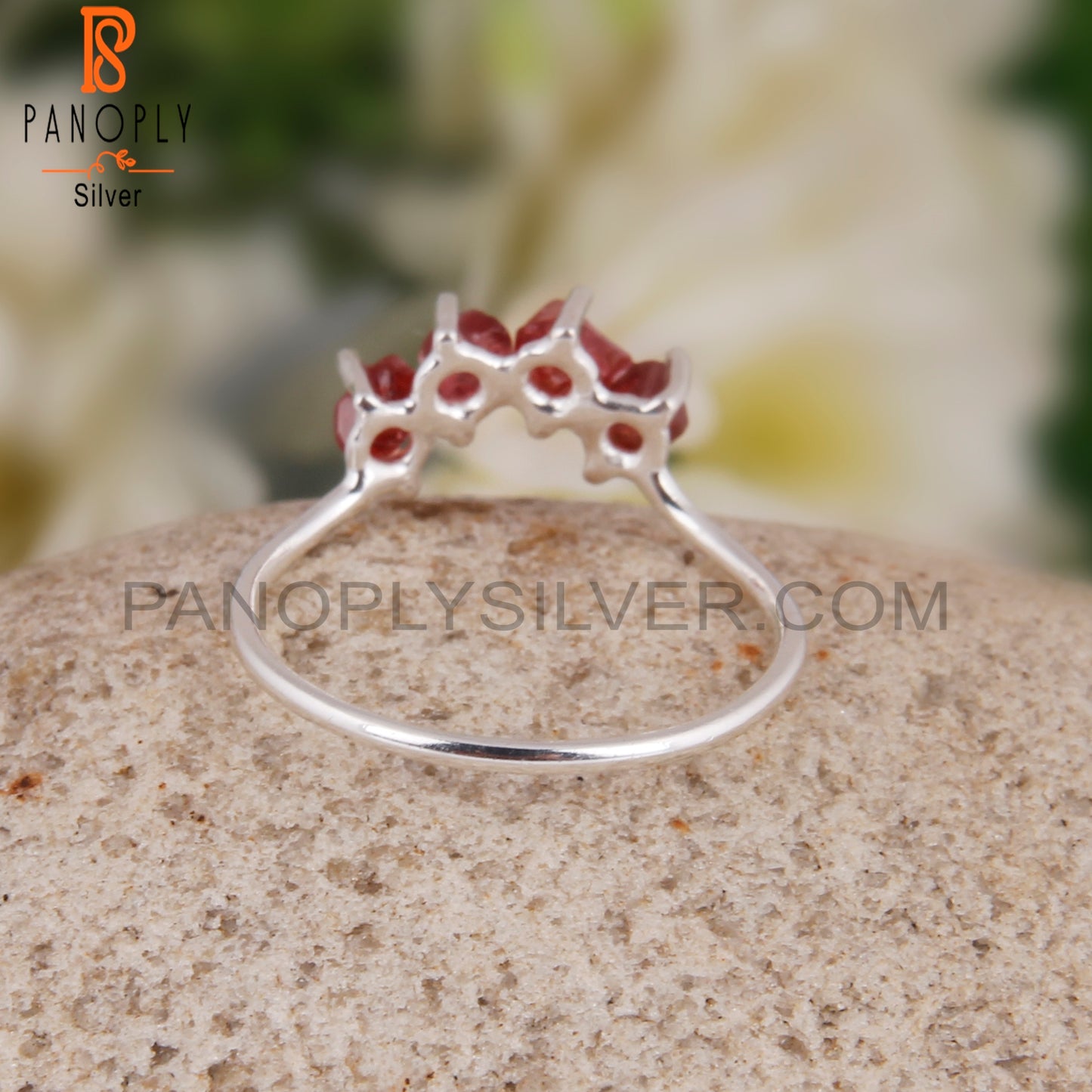 Spinel Ruby 925 Sterling Silver Ring