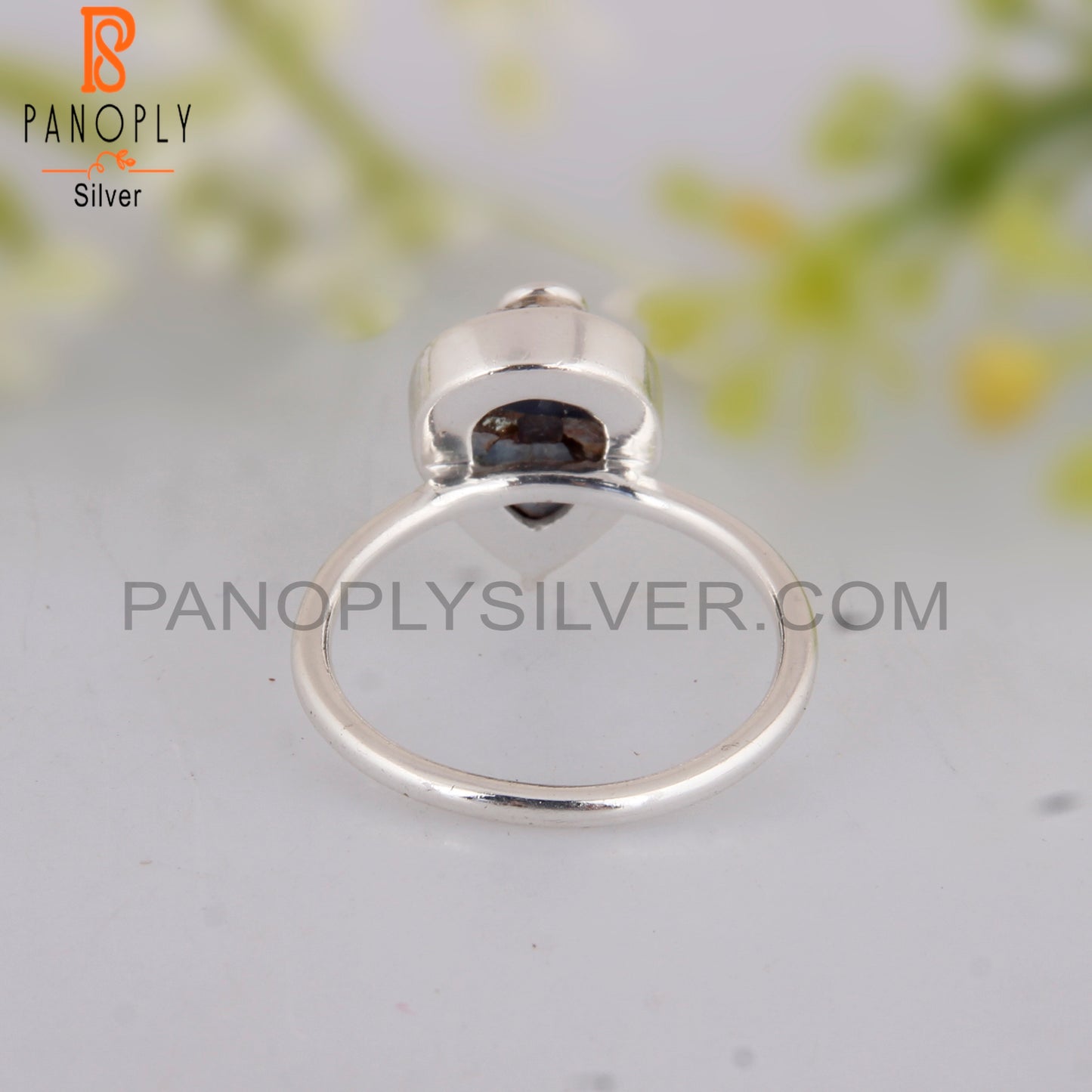 Mojave Copper Ethiopian Opal 925 Silver Women’s Ring