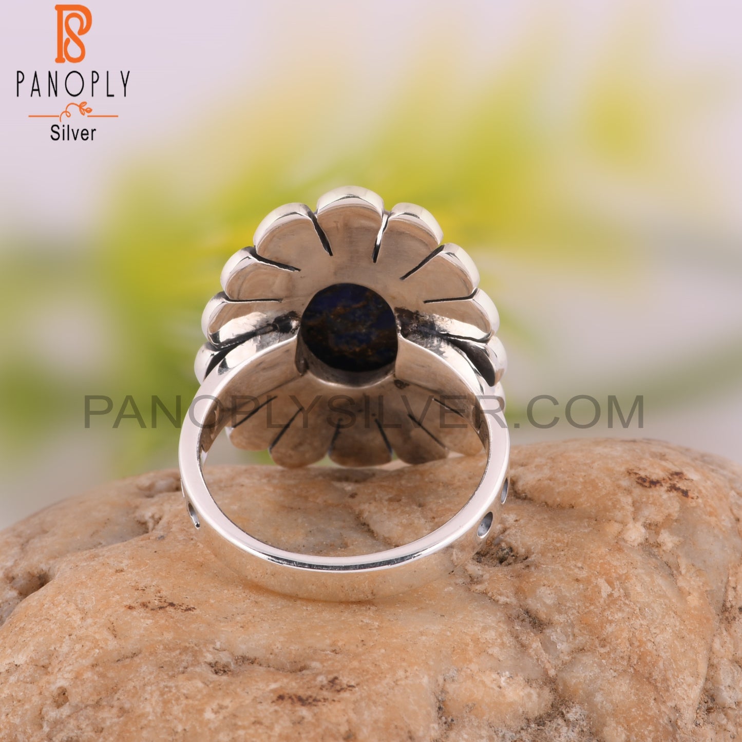 Mojave Copper Purple Oyster Turquoise 925 Silver Casual Ring