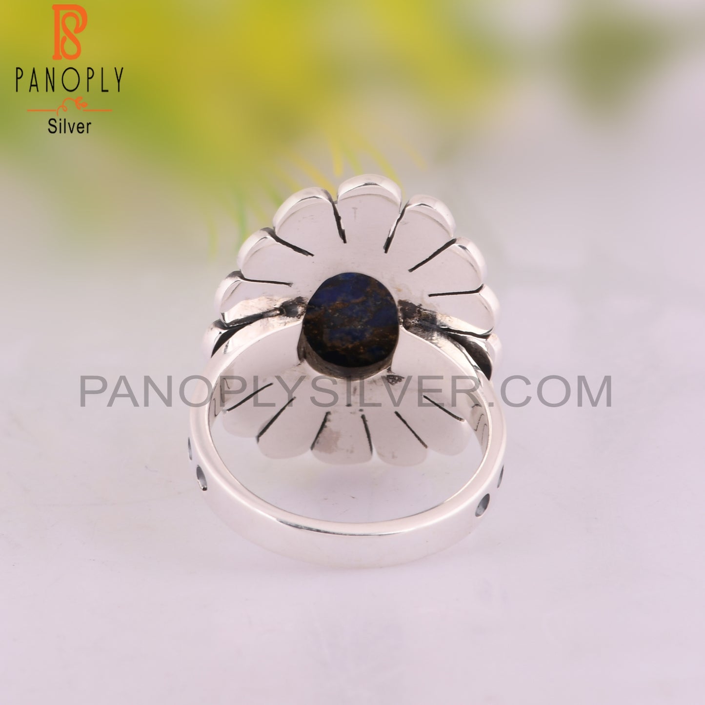 Mojave Copper Purple Oyster Turquoise 925 Silver Casual Ring