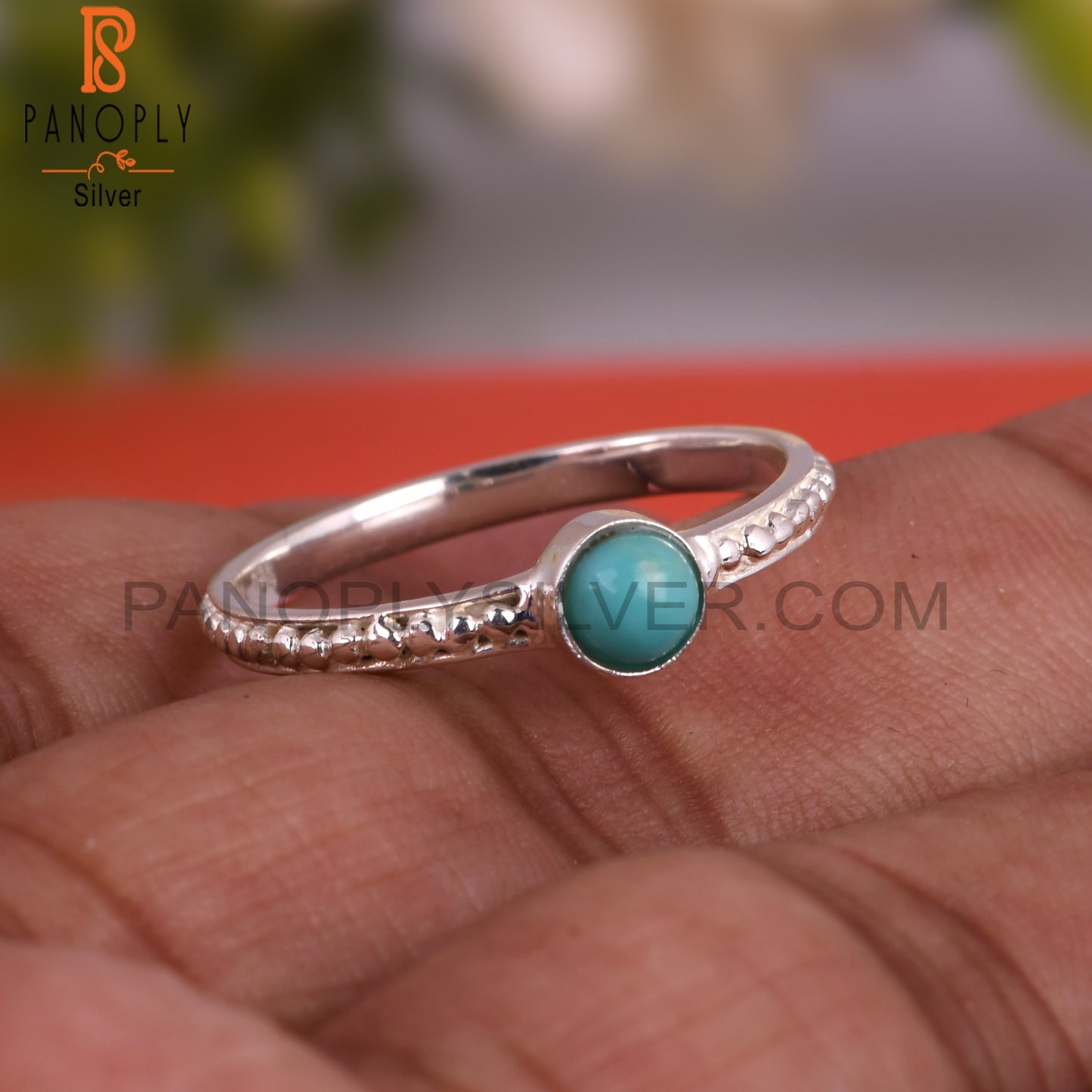 Arizona Turquoise 925 Sterling Silver Ring For Him