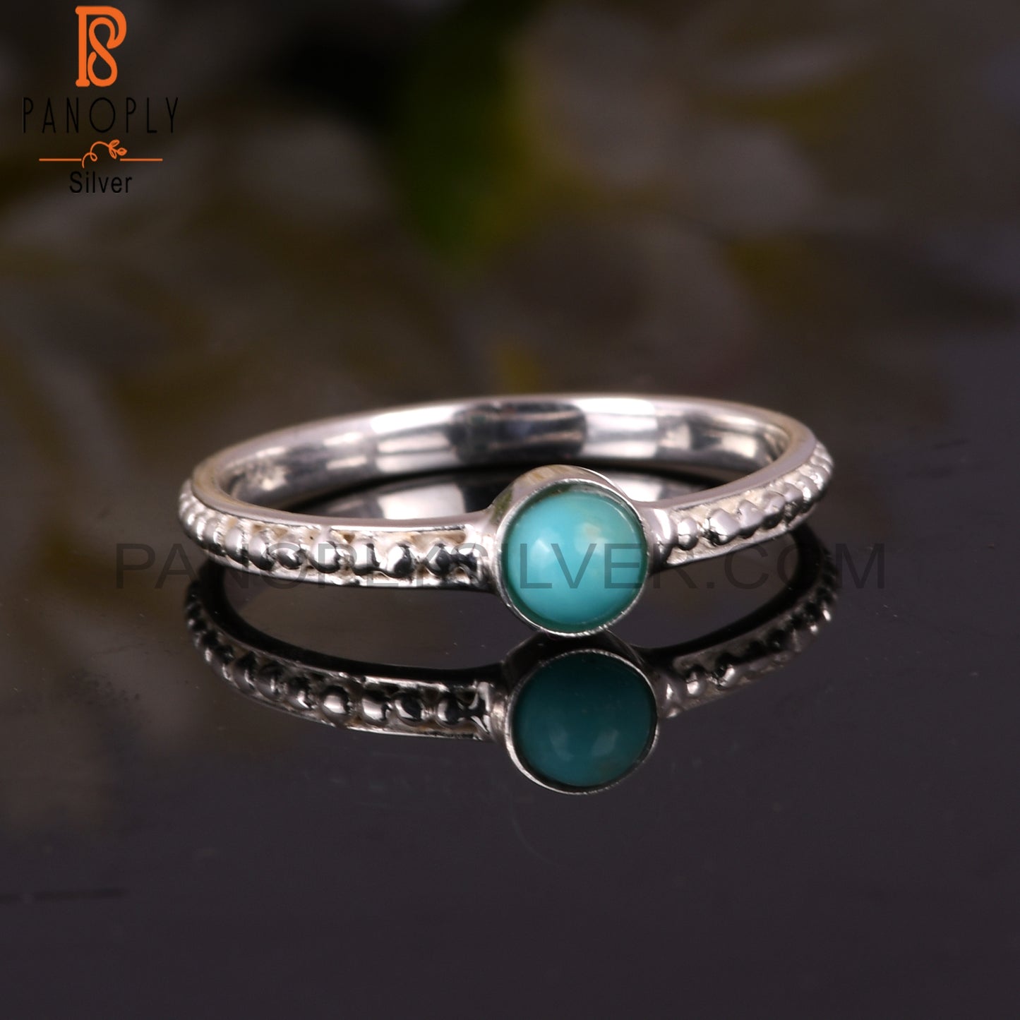 Arizona Turquoise 925 Sterling Silver Ring For Him