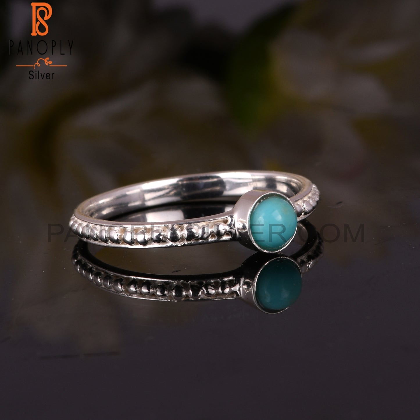 Arizona Turquoise 925 Sterling Silver Ring For Him