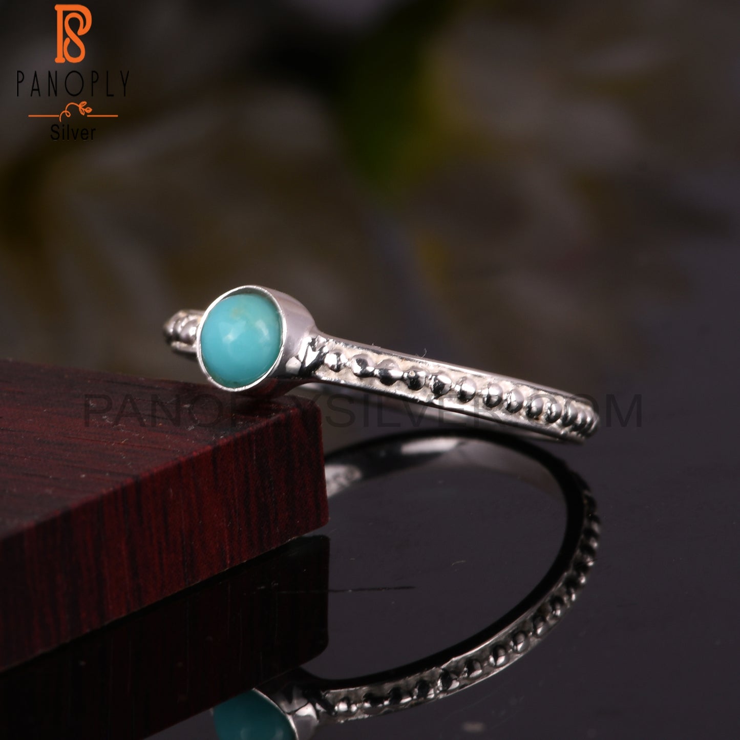 Arizona Turquoise 925 Sterling Silver Ring For Him