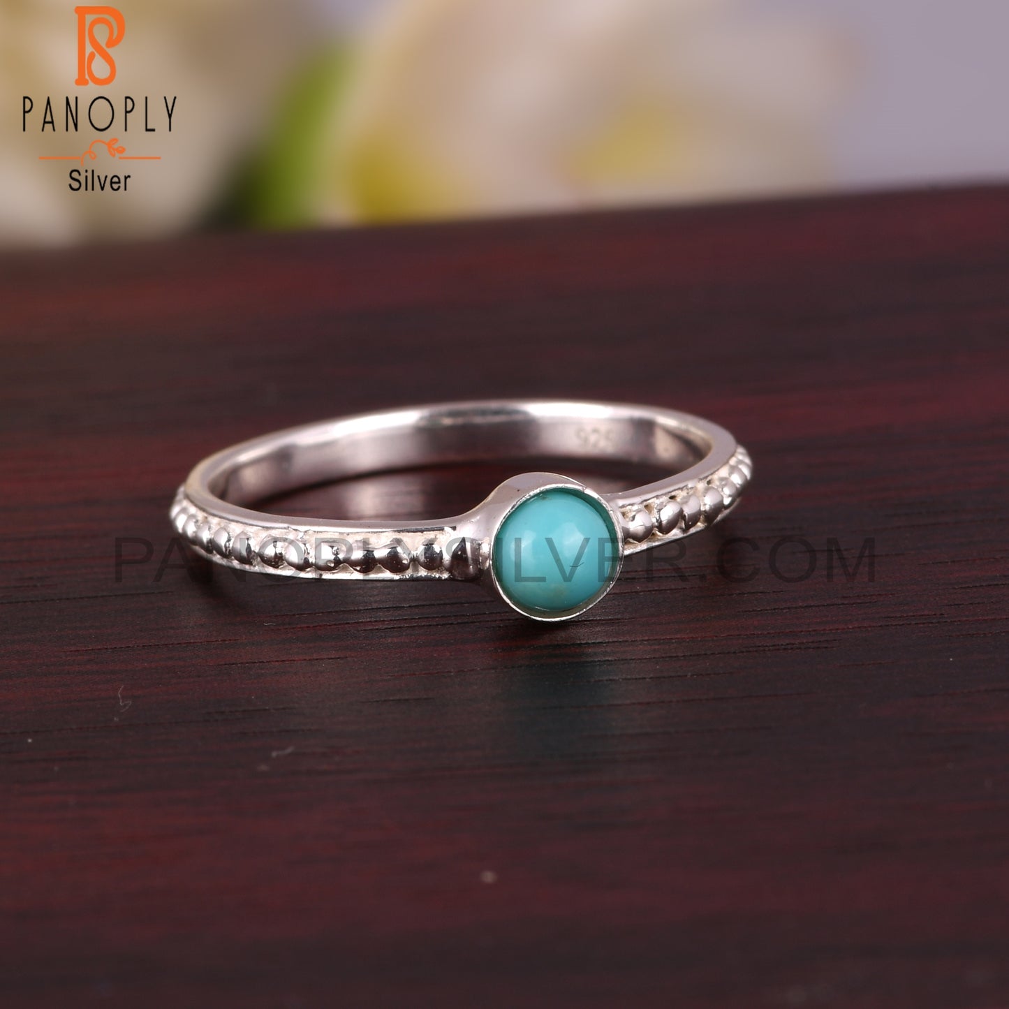 Arizona Turquoise 925 Sterling Silver Ring For Him