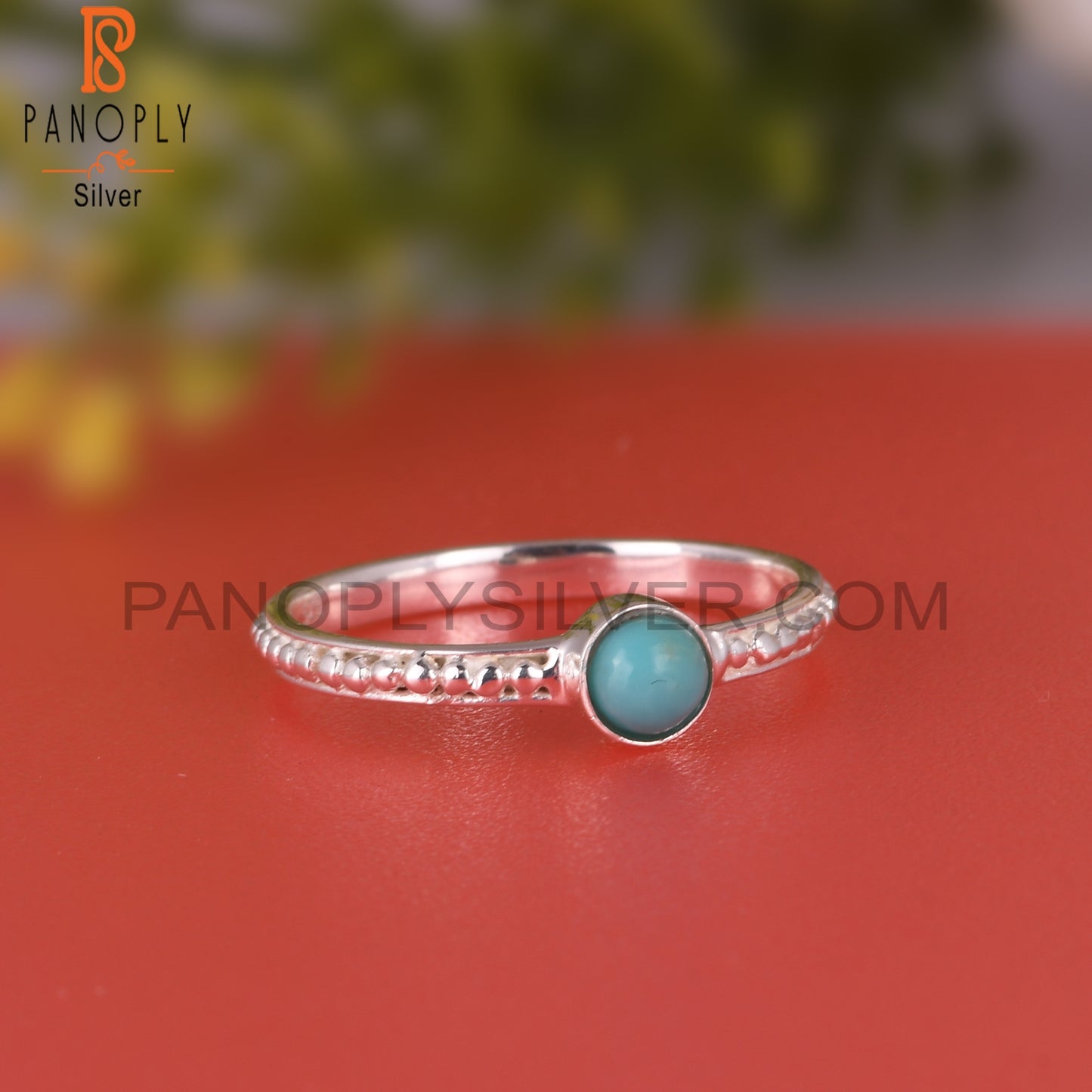 Arizona Turquoise 925 Sterling Silver Ring For Him