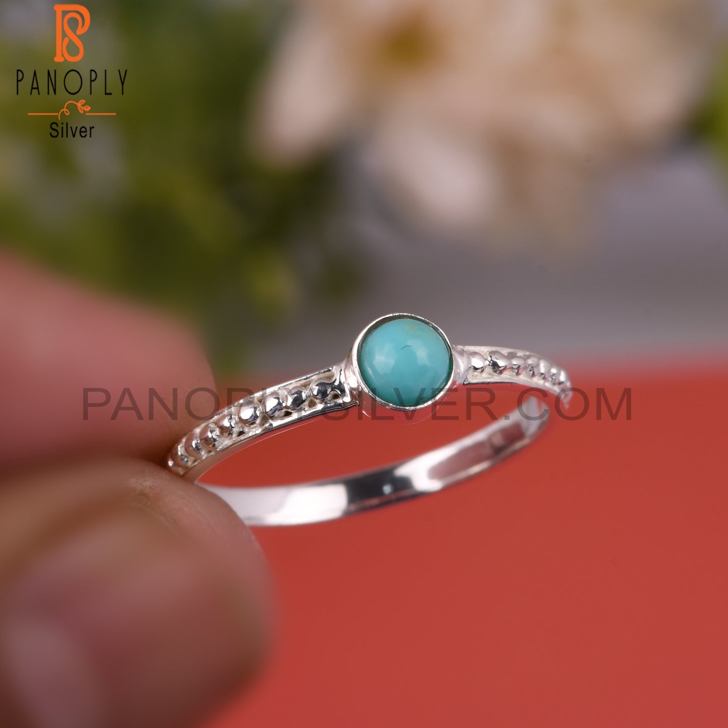 Arizona Turquoise 925 Sterling Silver Ring For Him