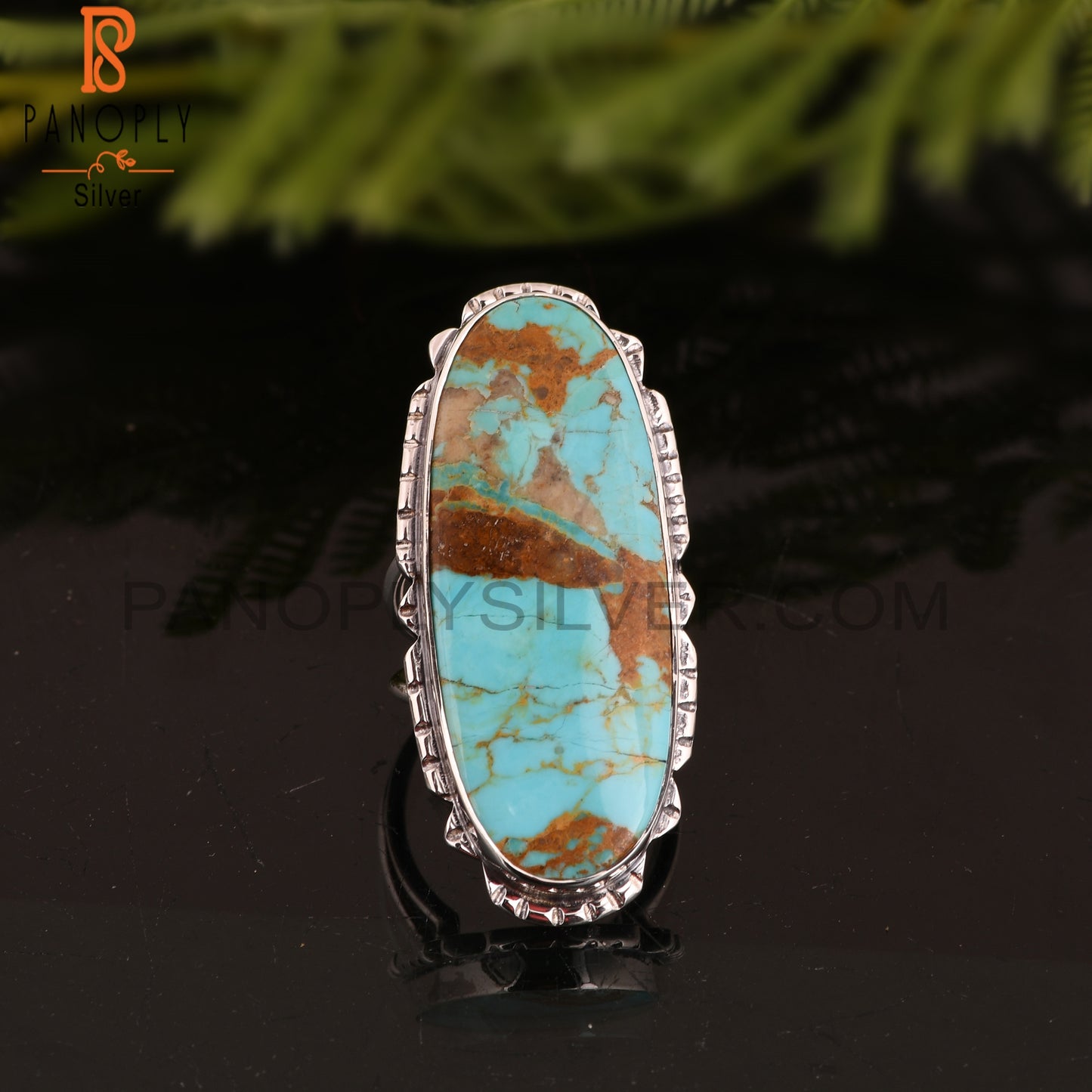 Kingman Turquoise Sterling Silver Ring