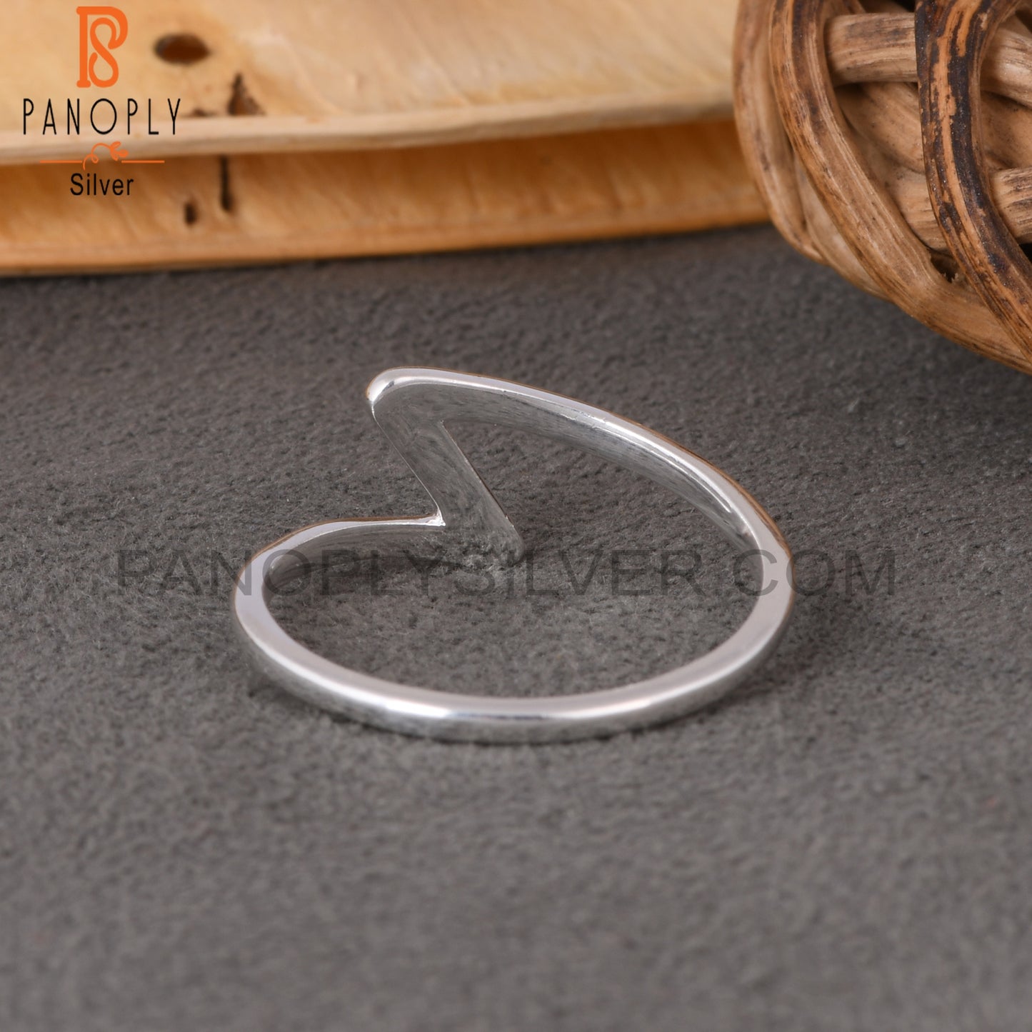 Wave 925 Sterling Silver Ring