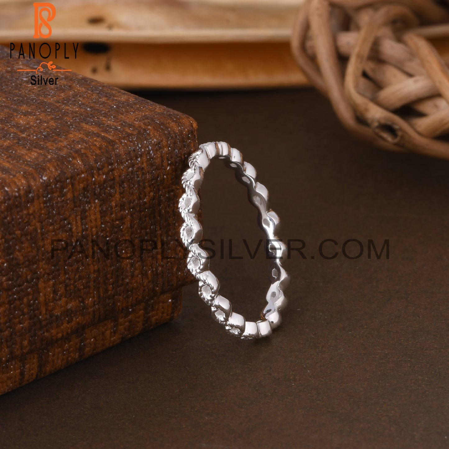 Handmade 925 Sterling Silver Curvy Shape Ring