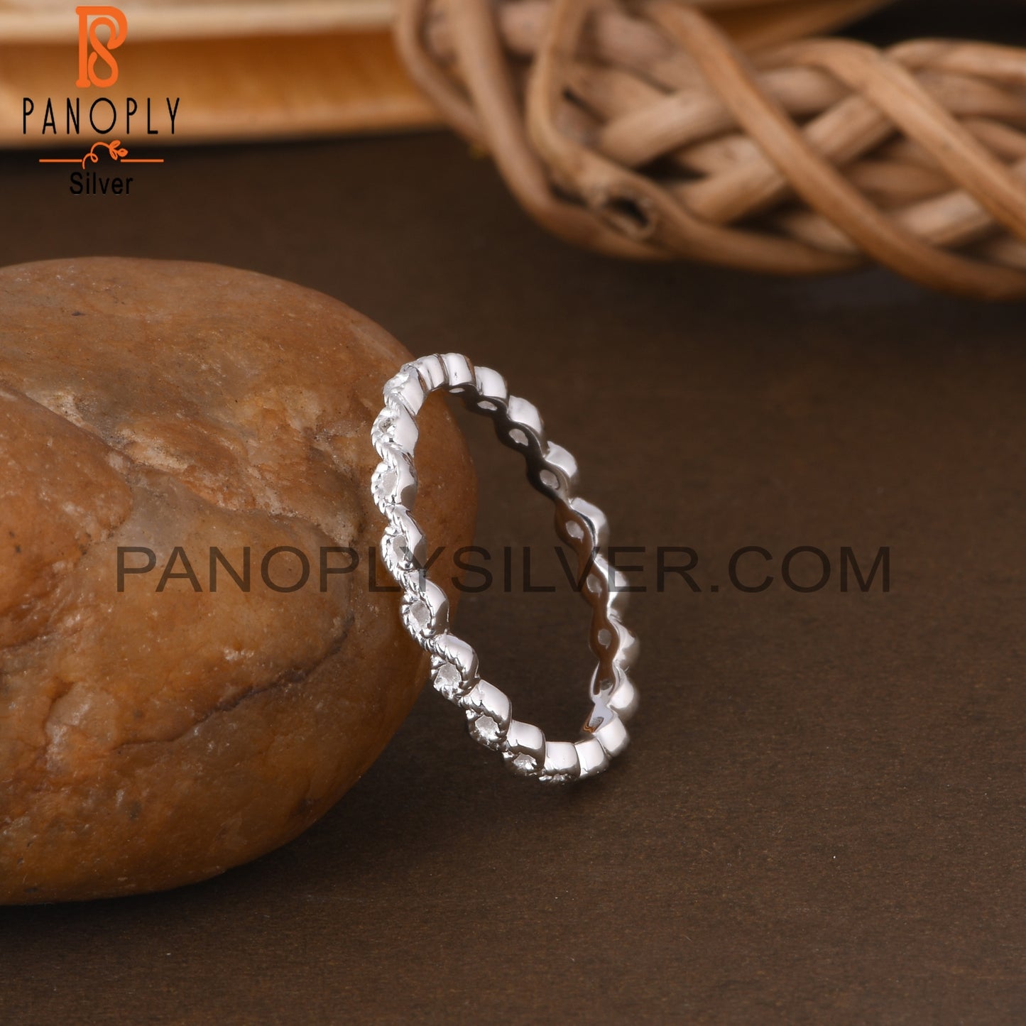 Handmade 925 Sterling Silver Curvy Shape Ring