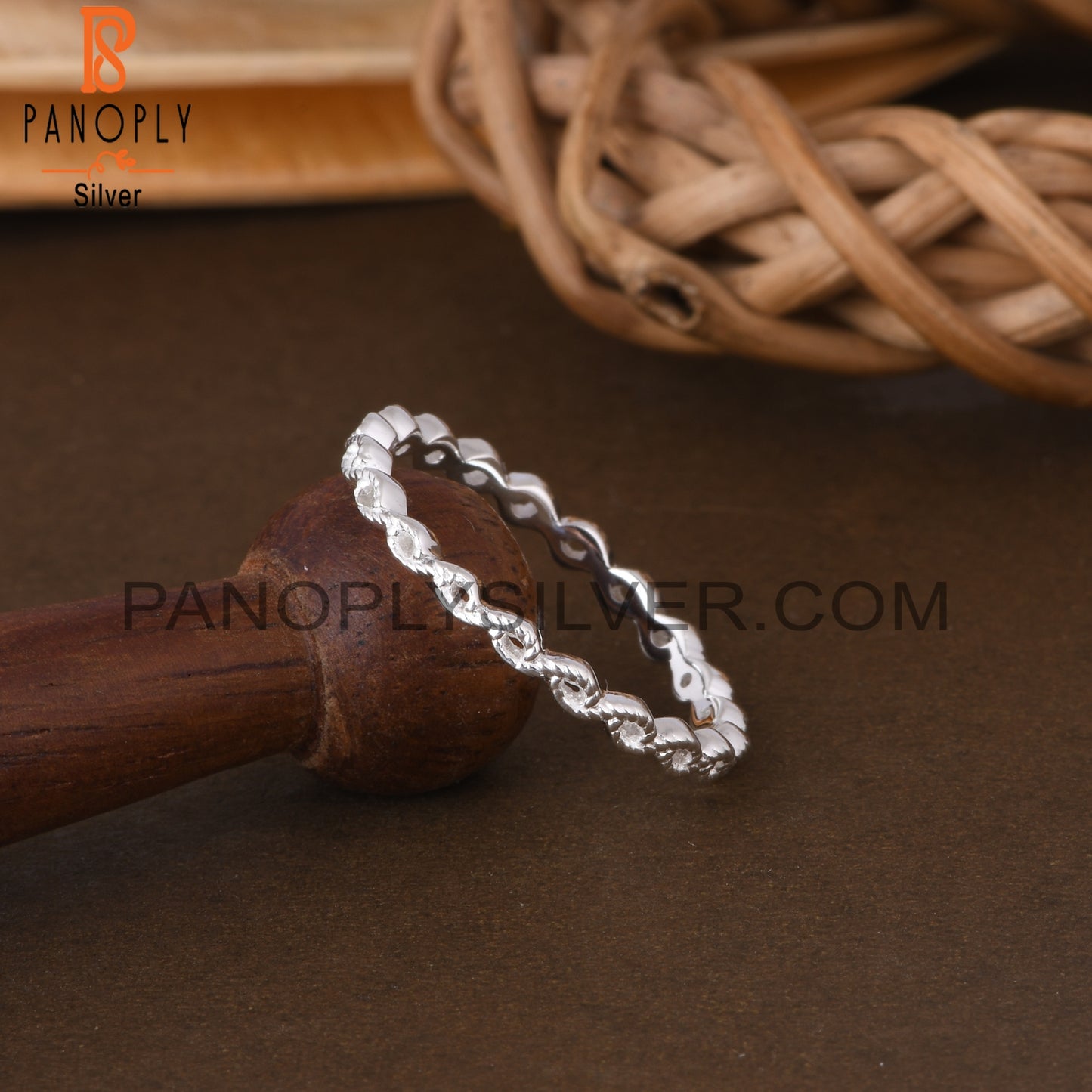 Handmade 925 Sterling Silver Curvy Shape Ring