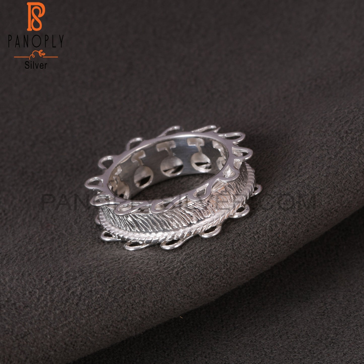 Spinner 925 Silver Meditation Fidget Ring