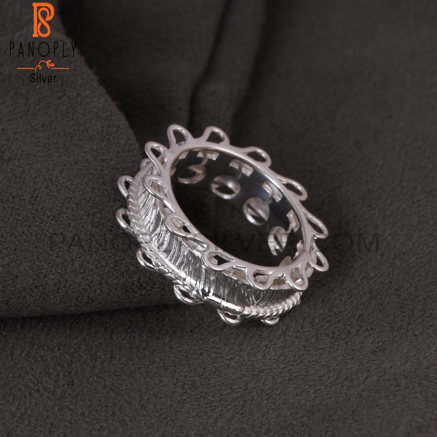 Spinner 925 Silver Meditation Fidget Ring