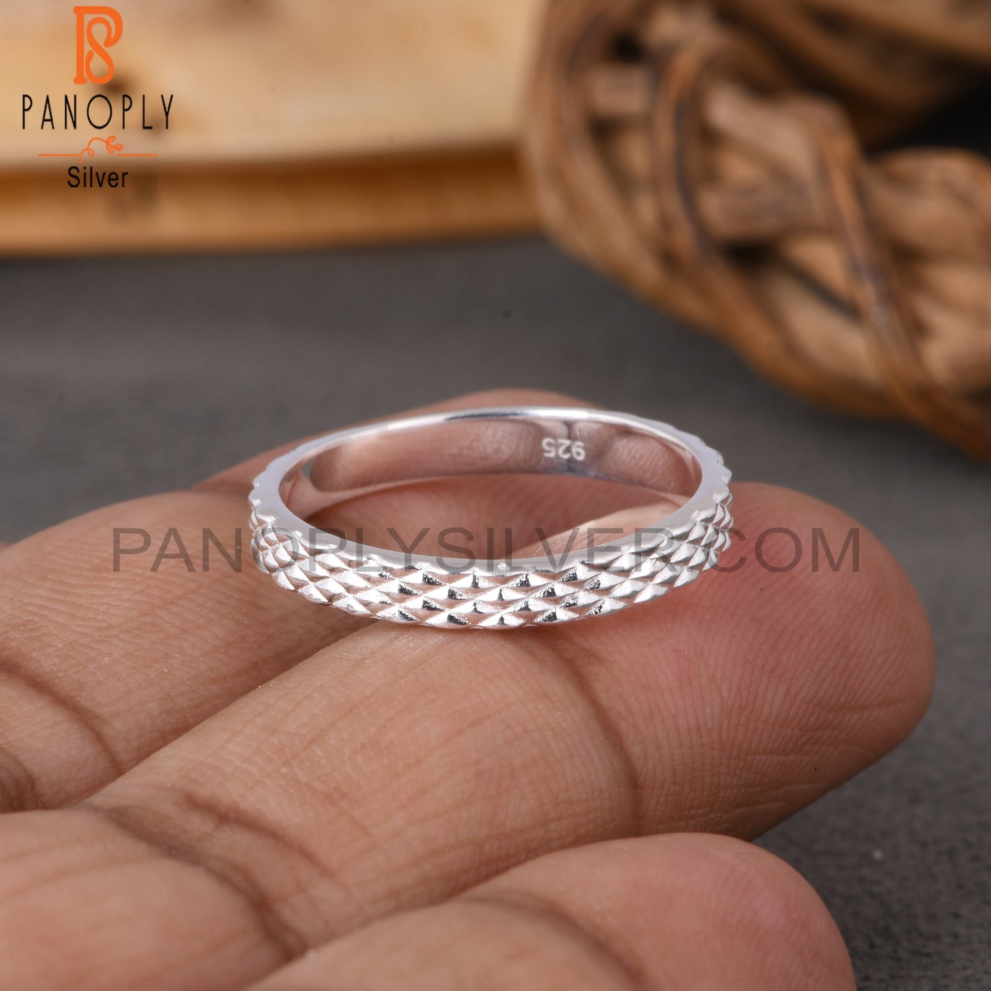 Solid 925 Sterling Silver Ring For Men