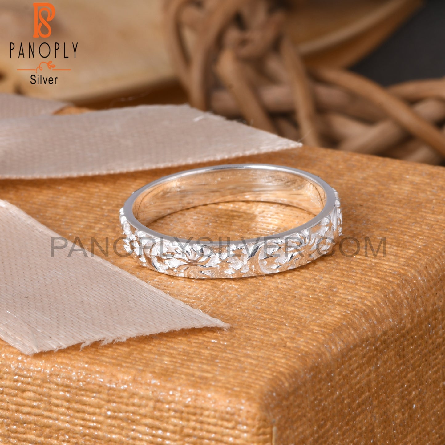 Moon Star 925 Sterling Silver Stackable Ring
