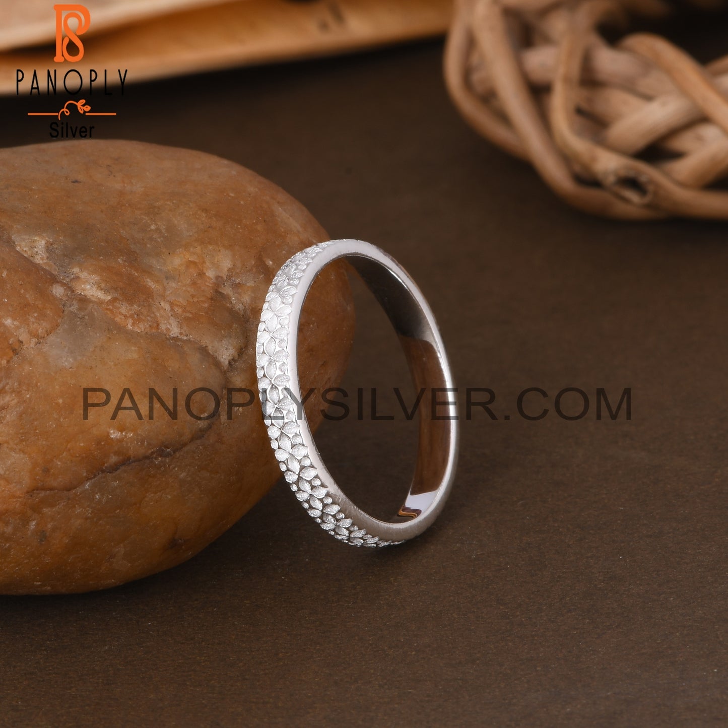 Texture 925 Sterling Silver Ring