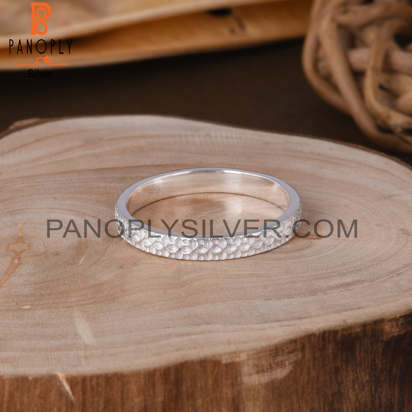 Texture 925 Sterling Silver Ring