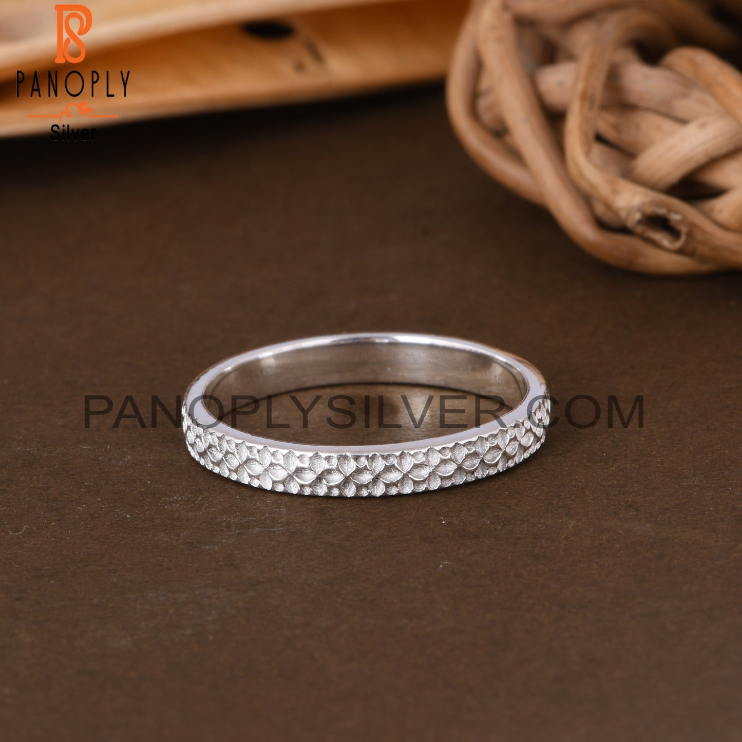 Texture 925 Sterling Silver Ring