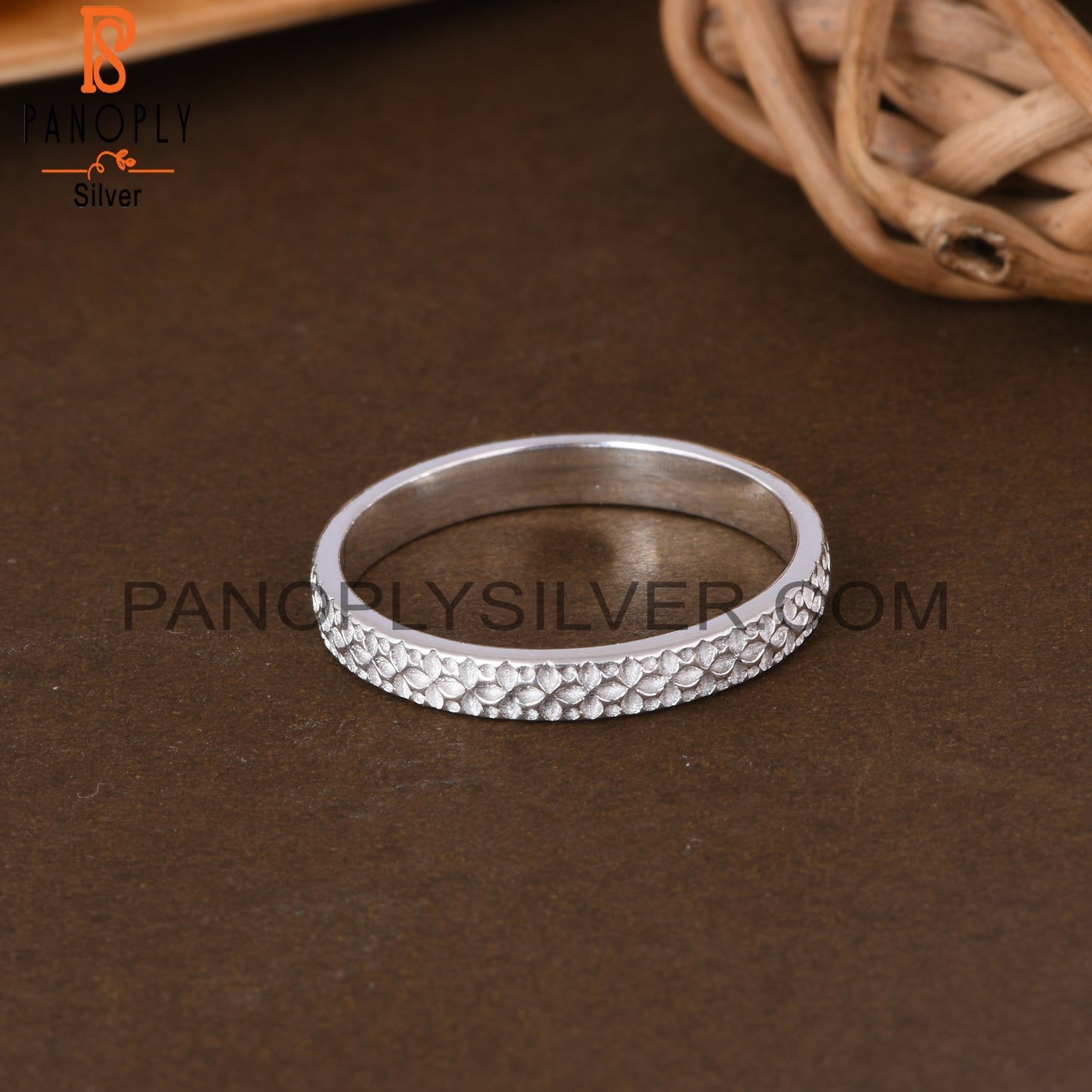 Texture 925 Sterling Silver Ring