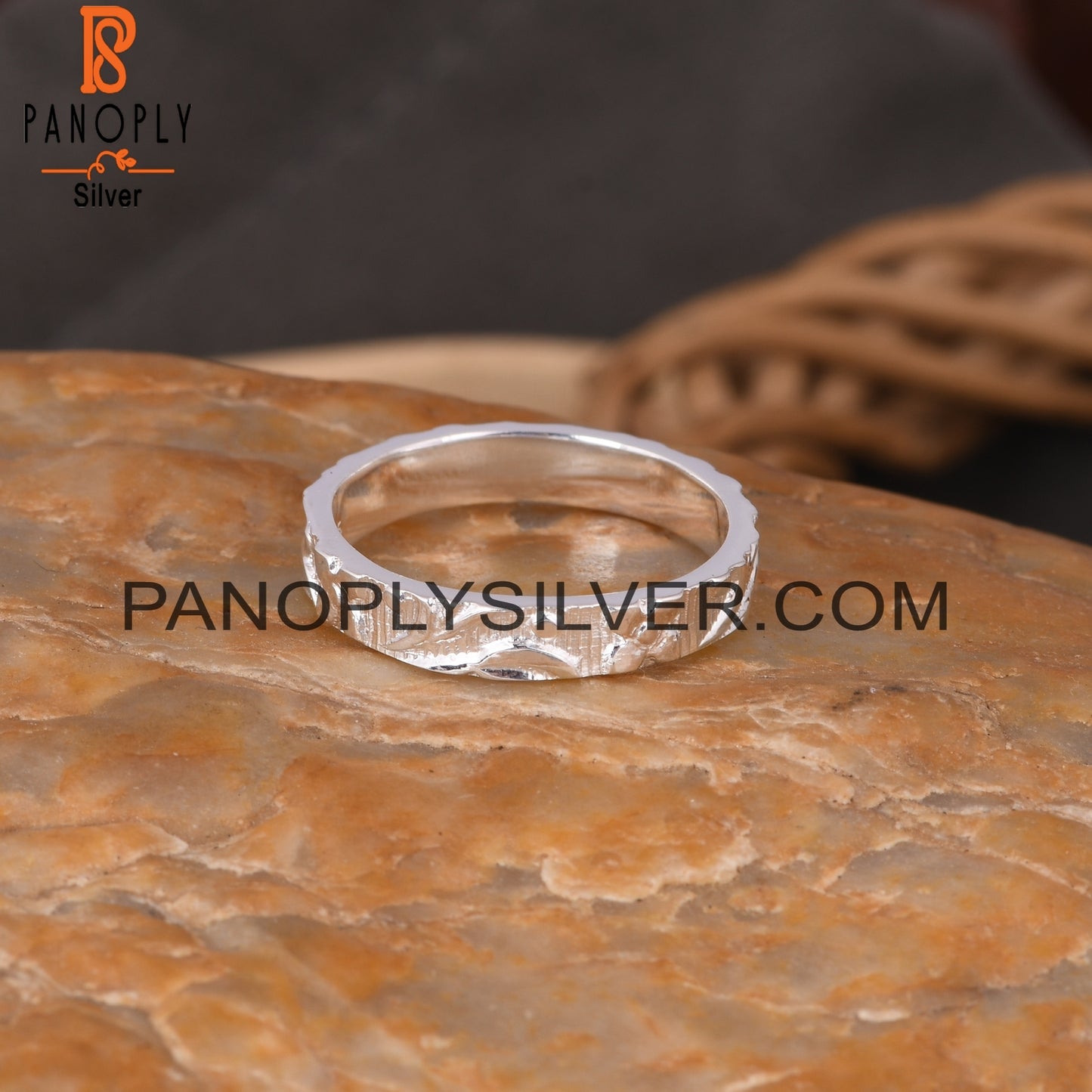 Branch Shape Spinner 925 Sterling Silver Ring