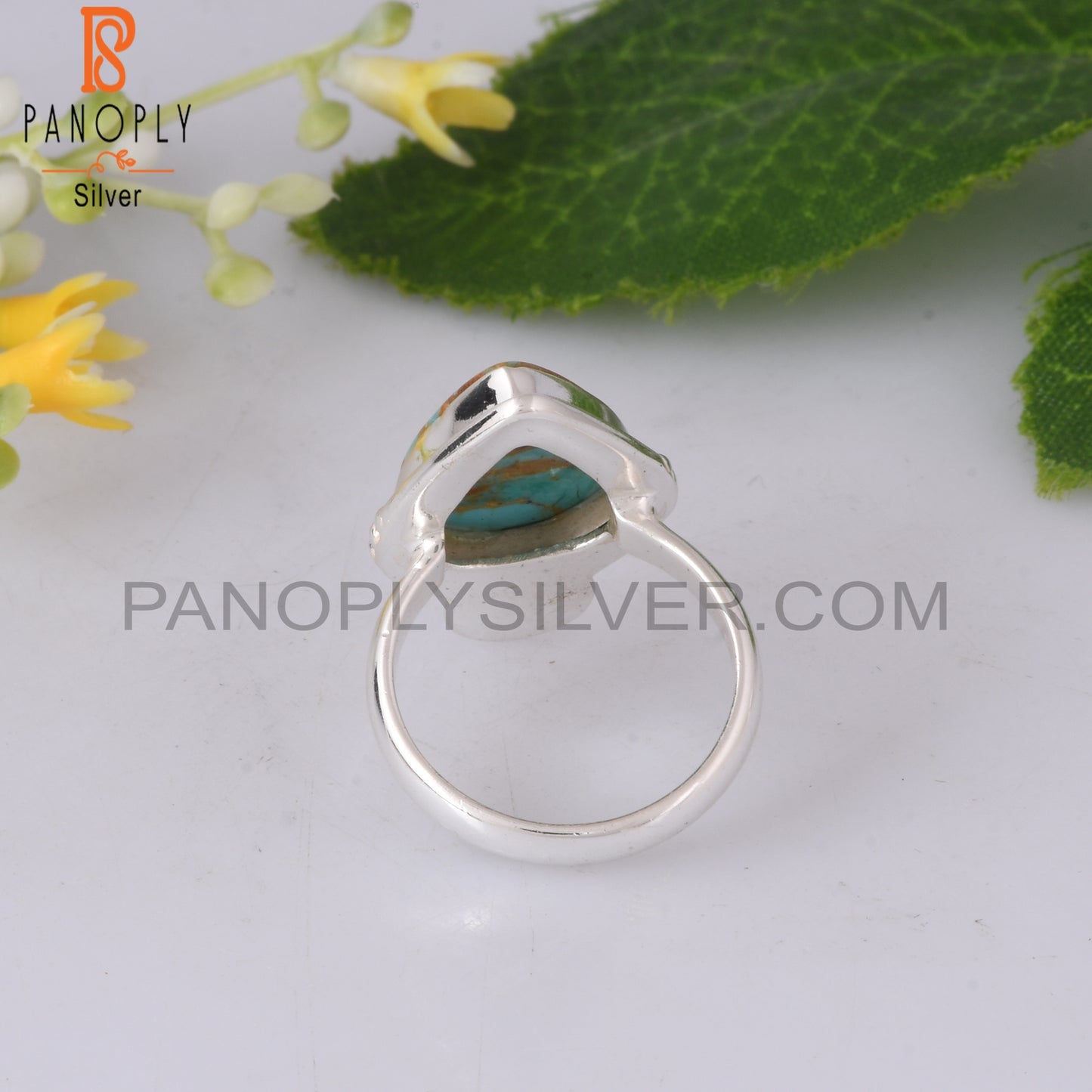 Kingman Turquoise 925 Sterling Silver Ring