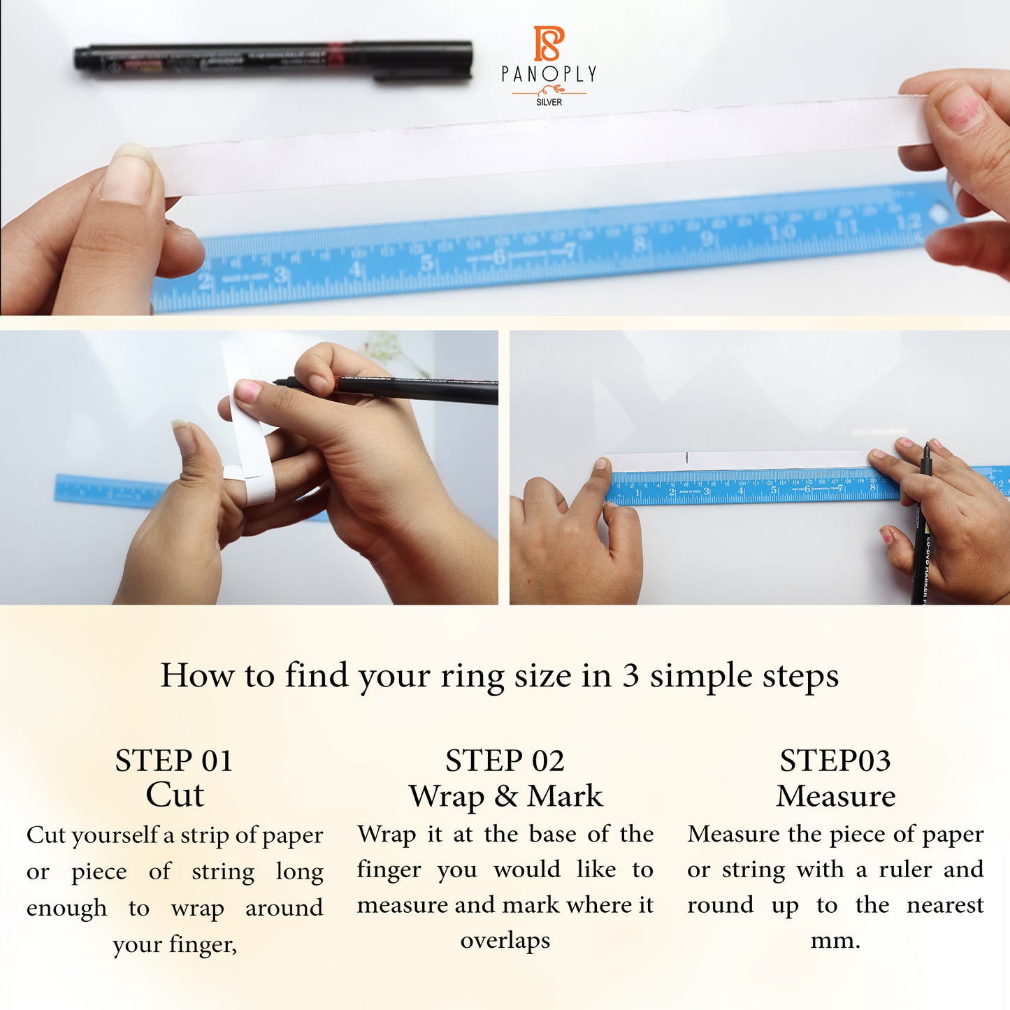 Tiger Eye Pencil Shape 925 Sterling Silver Adjustable Ring