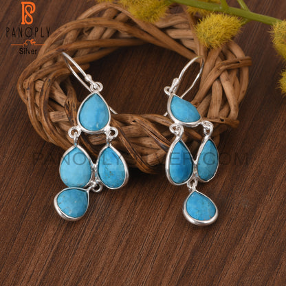 Turquoise Chandelier Earrings