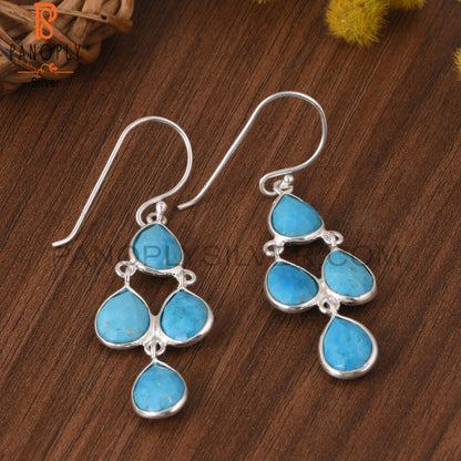 Turquoise Chandelier Earrings