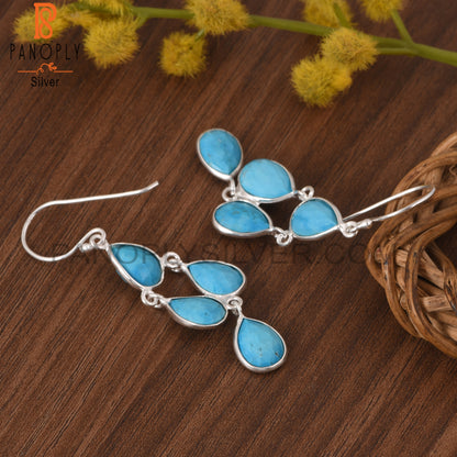 Turquoise Chandelier Earrings