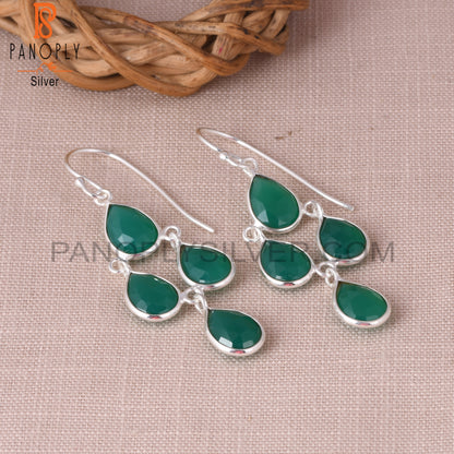 925 Sterling Silver Chandelier Earrings