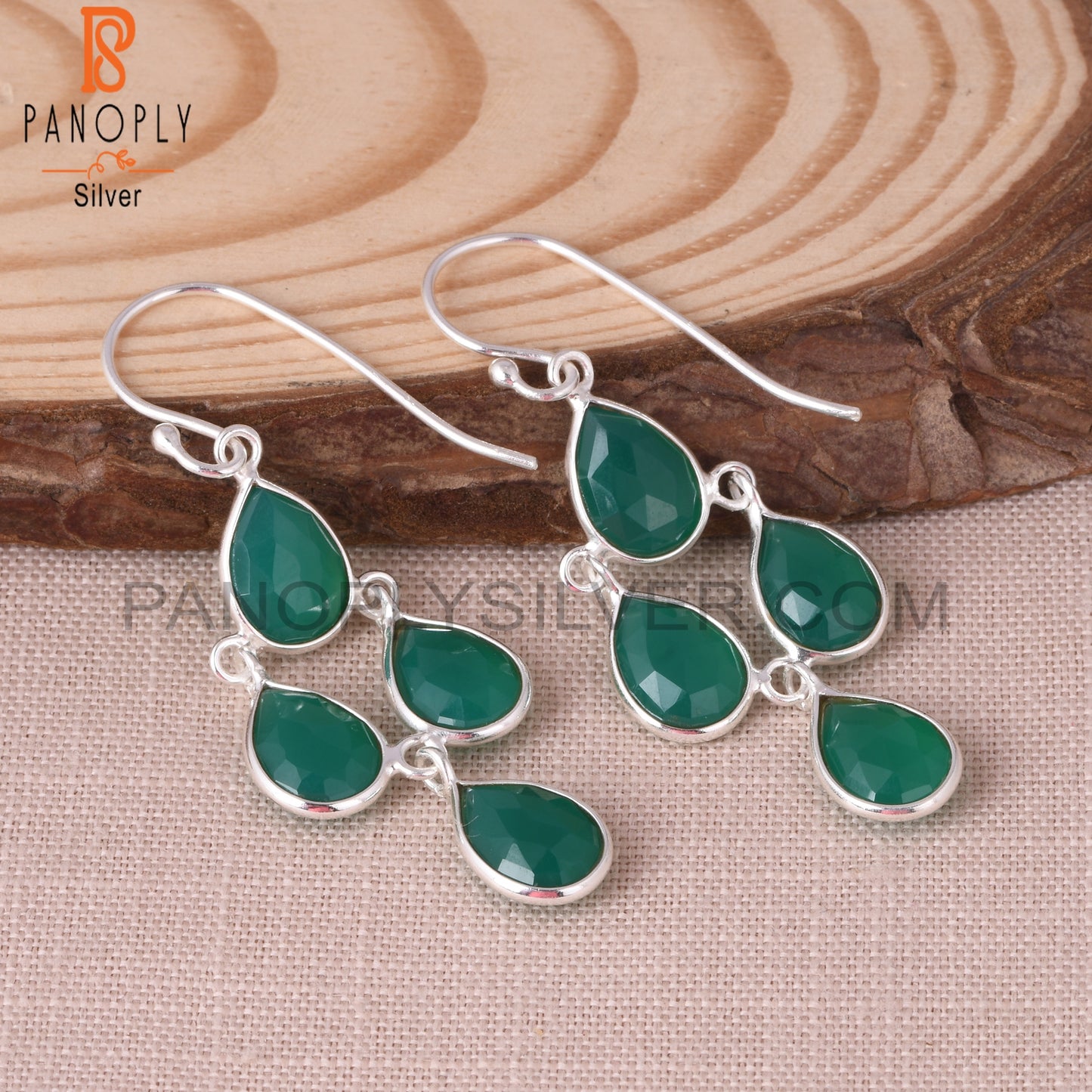 925 Sterling Silver Chandelier Earrings