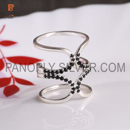 925 Sterling Silver  Kunkle Statement Engagement Ring