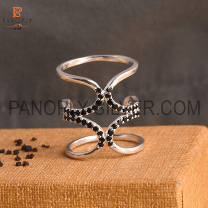 925 Sterling Silver  Kunkle Statement Engagement Ring