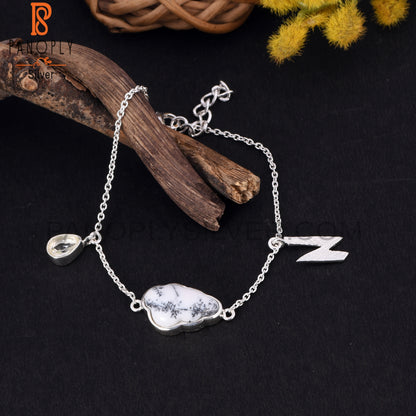 clouds Palm bracelet chain links
