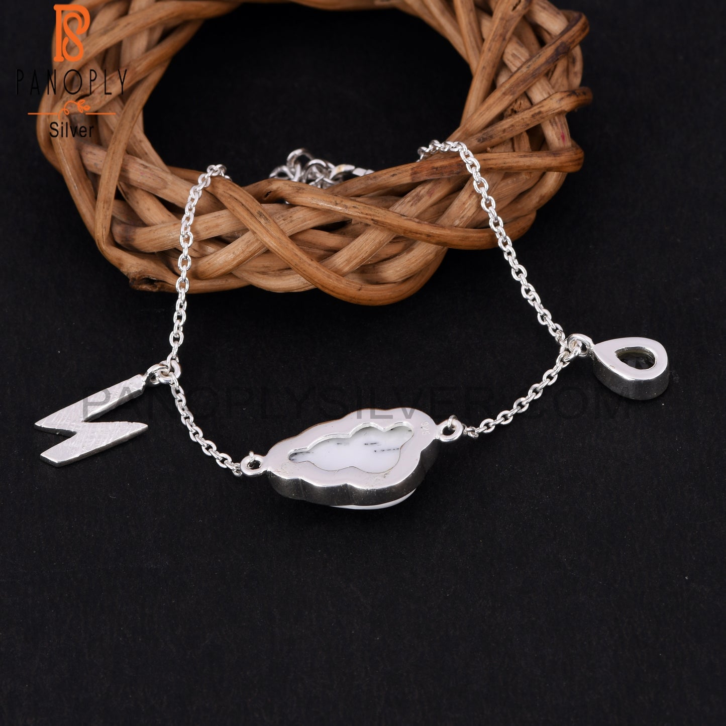 clouds Palm bracelet chain links
