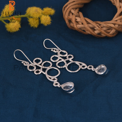 Squiggle Shape Dangle Earrings