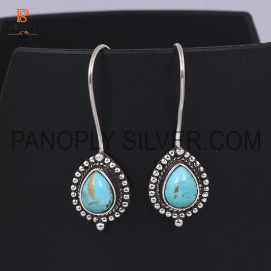 Gemstone Kingman Turquoise 925 Silver  Earring For Every Occasion