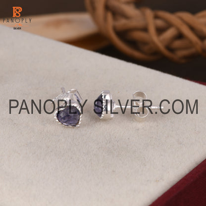 Heart shape Silver Stud Gift For Love