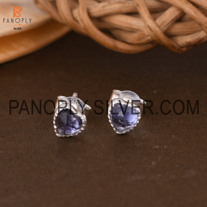 Heart shape Silver Stud Gift For Love