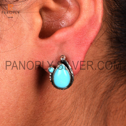 Kingman & Arizona Turquoise Elegant Studs For Women