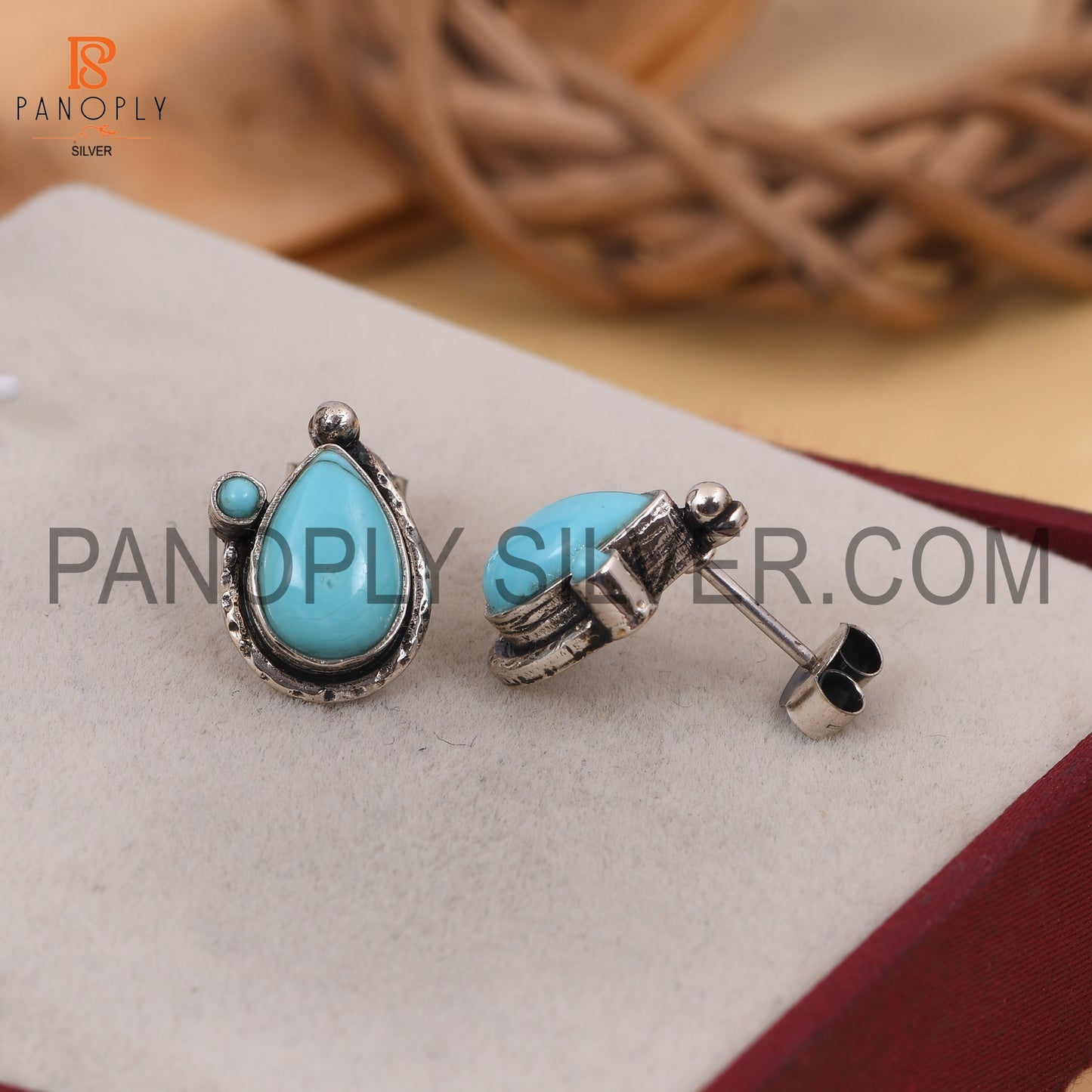 Kingman & Arizona Turquoise Elegant Studs For Women