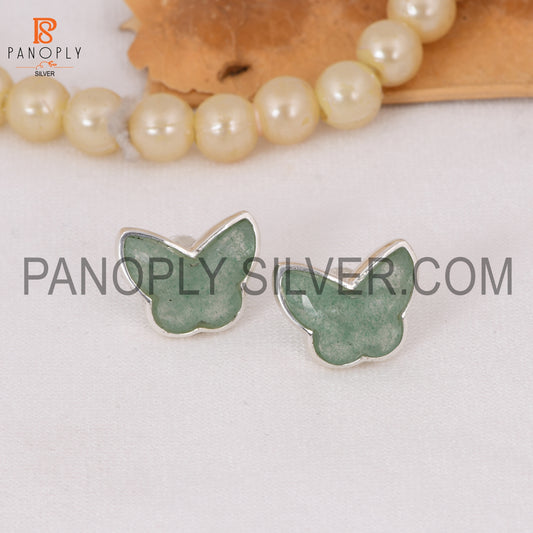 925 Quality Silver Cute Butterfly Shape Stud Gift For Women's
