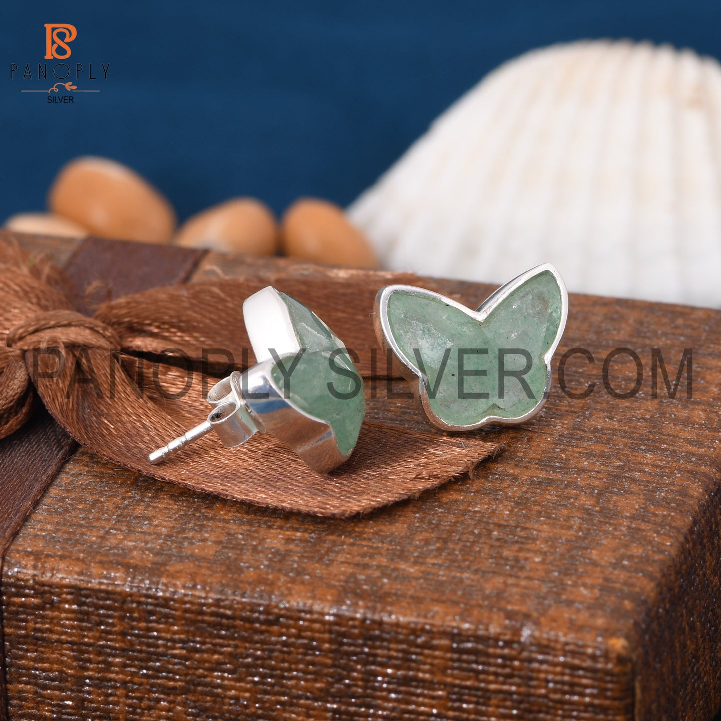 925 Quality Silver Cute Butterfly Shape Stud Gift For Women's