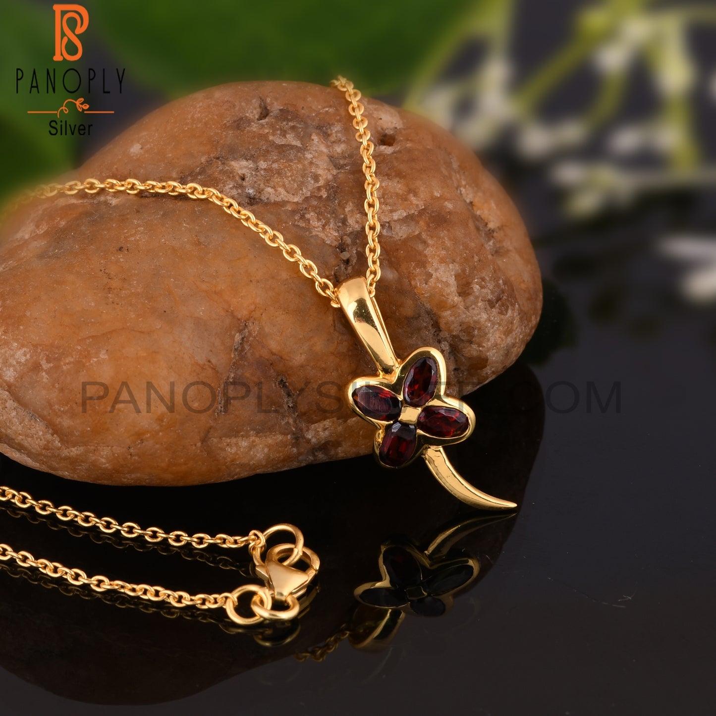 925 Sterling Silver Flower Charm Women Wedding Pendant Necklace