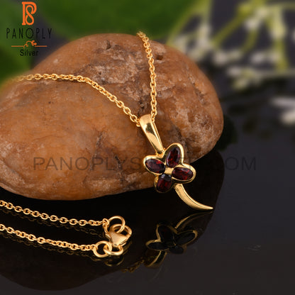 925 Sterling Silver Flower Charm Women Wedding Pendant Necklace
