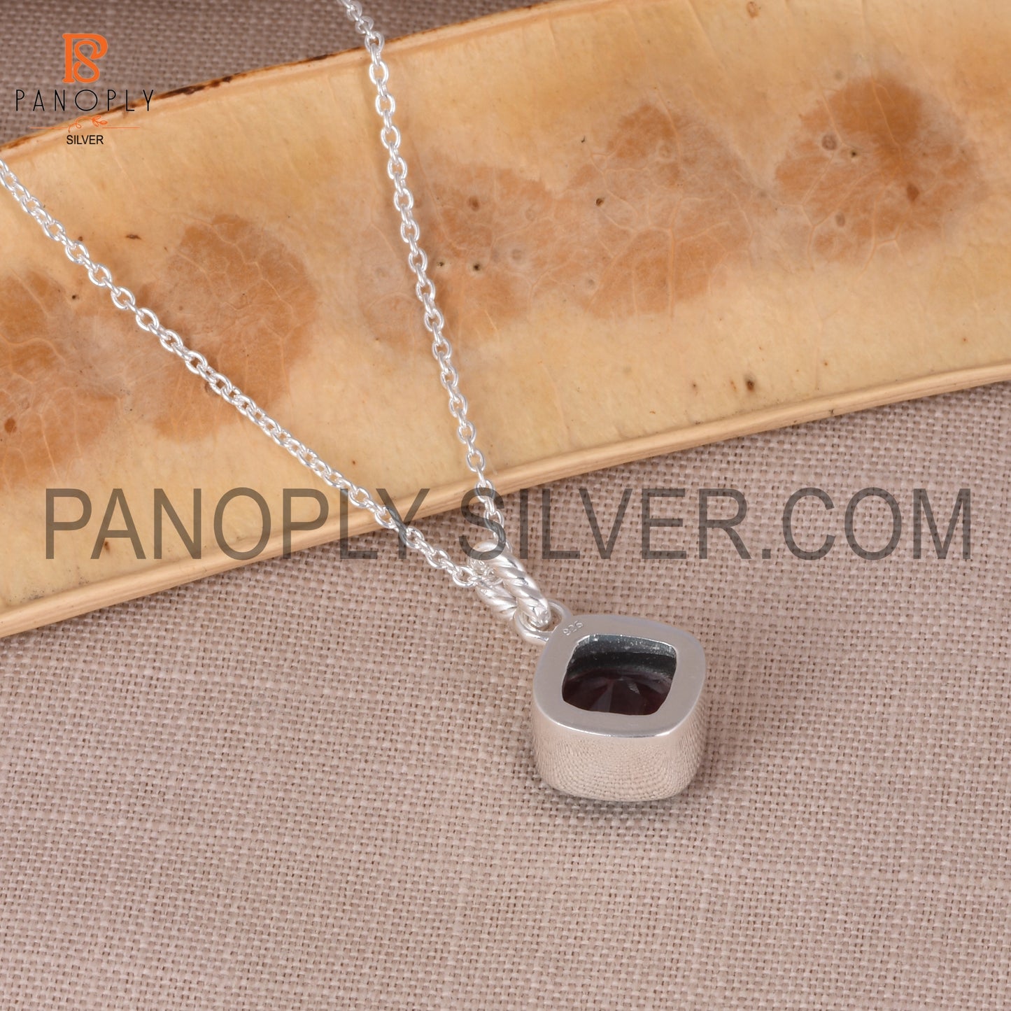 Alexandrite Cushion Cut 925 Quality Silver Pendants