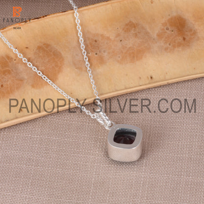 Alexandrite Cushion Cut 925 Quality Silver Pendants