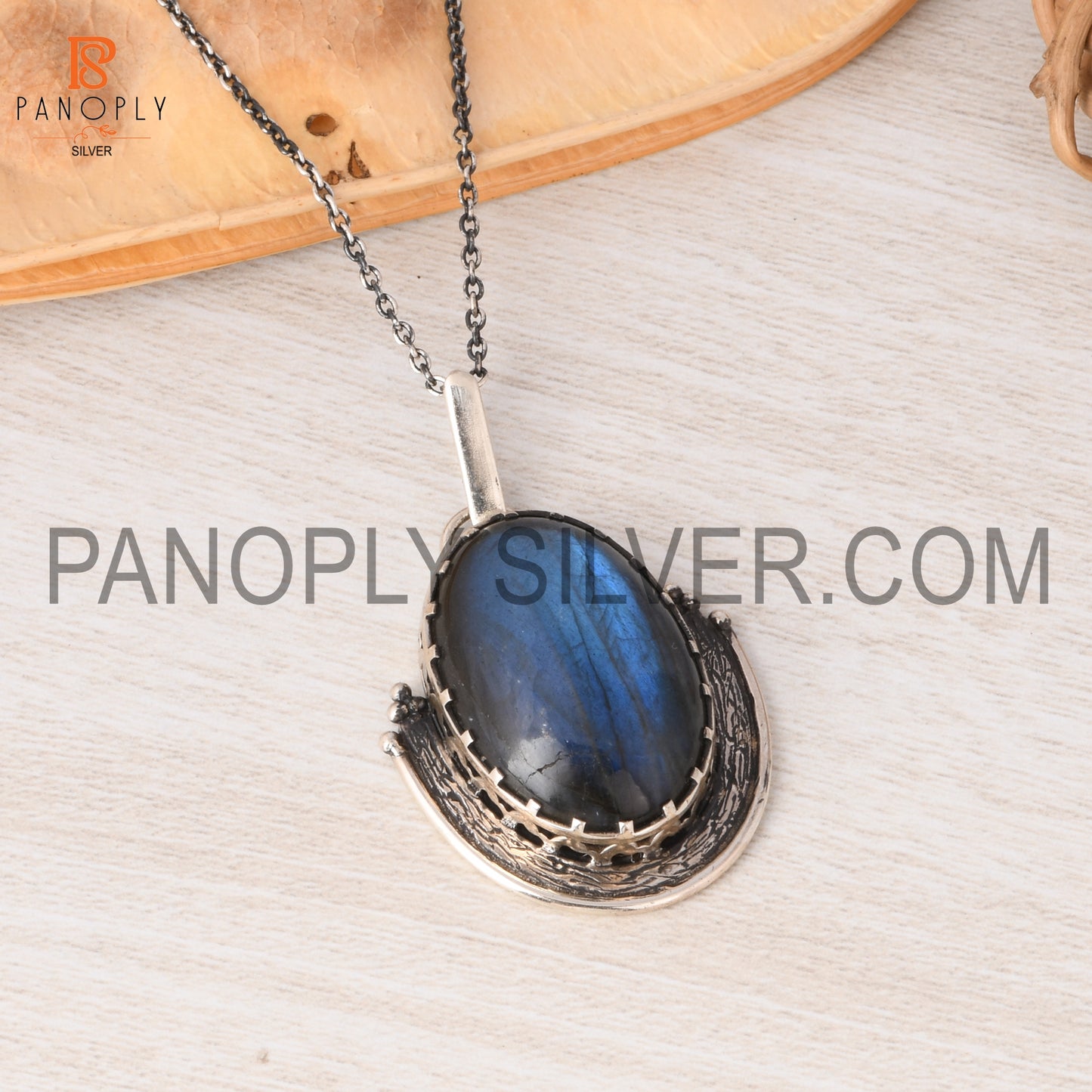 Labradorite 925 Sterling Silver Jewelry Pendant for Women